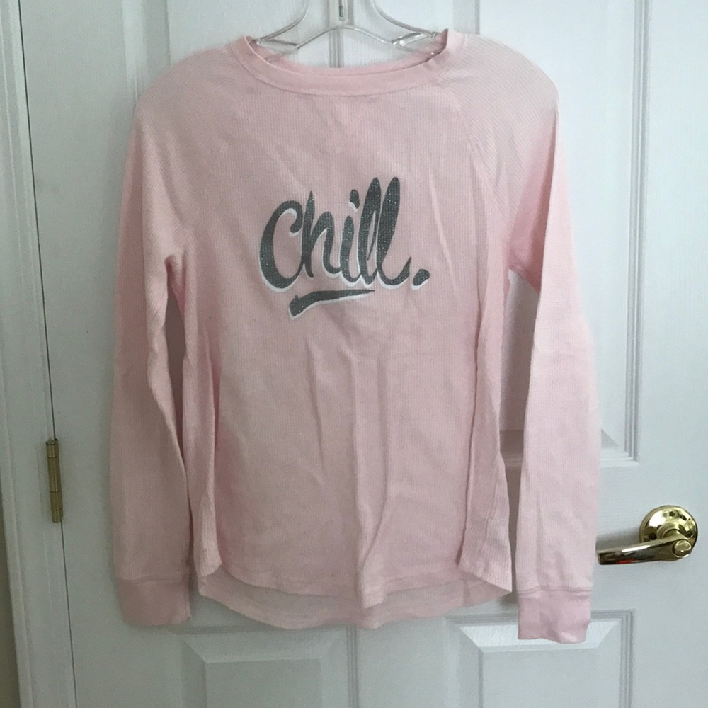 Target Long Sleeve Waffle Shirt